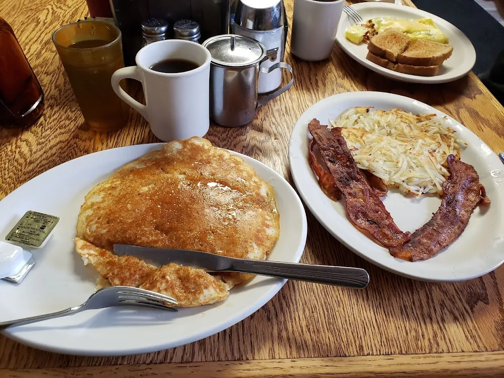 Pancakes Bacon Hash Browns
